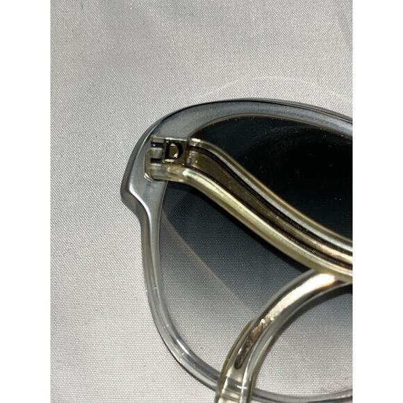 Vtg Bug Eye Jacques Martin Sunglasses Hand Made France Round *LENS GOOD* - Picture 3 of 6